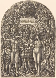 The Marriage of Adam and Eve by Jean Duvet