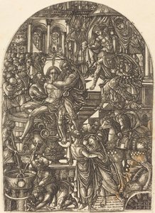 The Martyrdom of Saint John the Evangelist by Jean Duvet