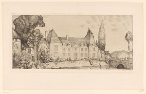 View of a Castle by the Water