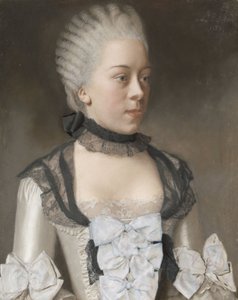 Wilhelmina Hillegonda Schuyt by Jean Etienne Liotard (signed by artist)