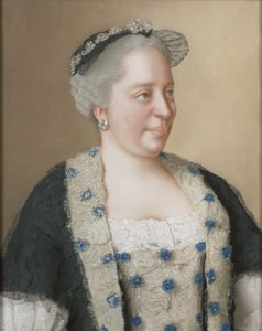 Portrait of Empress Maria Teresa of Austria by Jean Étienne Liotard