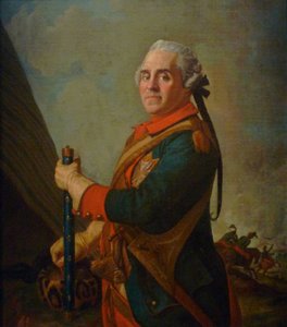 Portrait of Maurice de Saxe, Marshal of France by Jean Étienne Liotard