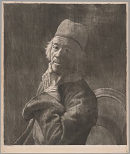 The Large Self-Portrait by Jean Étienne Liotard