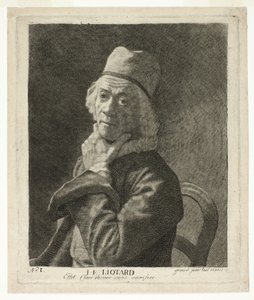 The Small Self-Portrait by Jean Étienne Liotard