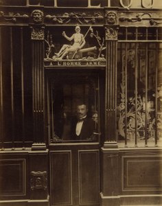 Cabaret of the Armed Man, Rue des Blancs-Manteaux by Jean Eugène Auguste Atget