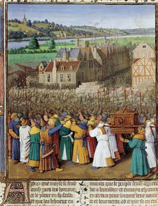 Fall of Jericho, c.1465-70 by Jean Fouquet