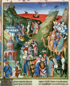 Hebrews in the Desert, Illustration from 