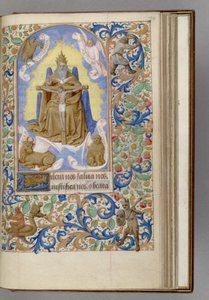Gnadenstuhl Book of Hours, 1450-1499 by Jean Fouquet