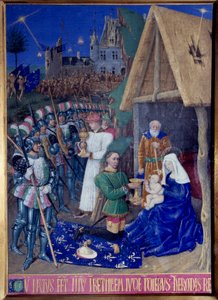 The Adoration of the Magi by Jean Fouquet