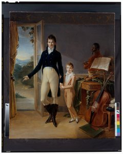 Portrait of Frédéric Donnadieu and His Son Frédéric