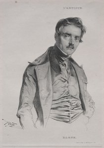 Antoine-Louis Barye by Jean Francois Gigoux