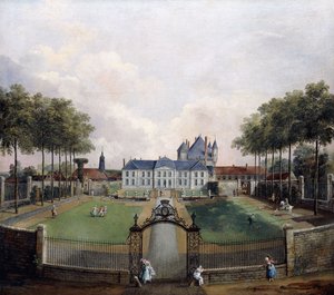 Views of the Chateau de Mousseaux and its Gardens by Jean Francois Hue