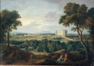The Observatory, seen from the Butte aux Cailles, circa 1710 by Jean Francois I Millet