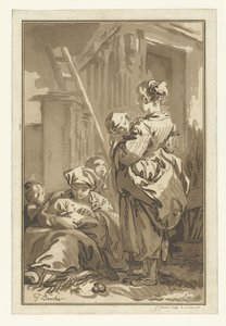 The Nurses by Jean Francois Janinet