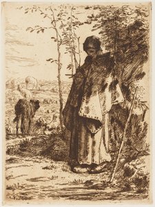 Shepherdess Knitting