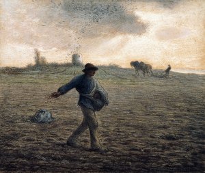 The Sower by Jean Francois Millet