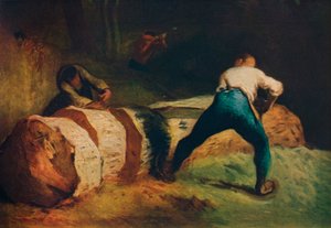 The Wood Sawyers, c1850, 1911 by Jean Francois Millet