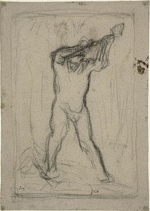 The Woodchopper by Jean Francois Millet