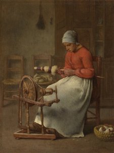 Woman Spinning