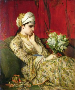 The Odalisque by Jean Francois Portaels