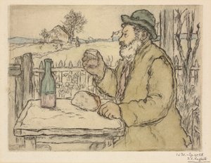A Votre Santé by Jean Francois Raffaelli