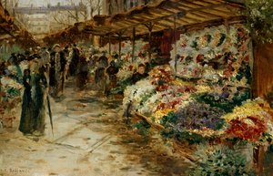 Flower Market, 1882