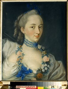 Spring. Portrait of Princess Nathalie Pavlovna Shcherbatova