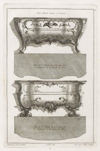 Book of Different Designs of Commodes by Jean François Cuvilliés