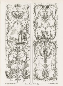 Two Upright Panels