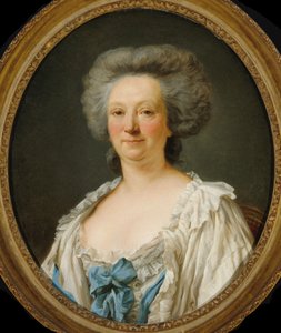 Portrait of Madame Geoffrin 1699-1777