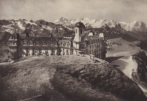 Hotel Rigi Kulm, View of Bernese Alps