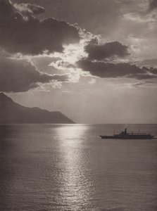 Switzerland: Lake Geneva, Evening by Jean Gaberell