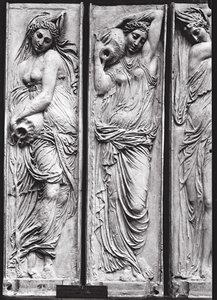 Reliefs from the Fountain of the Innocents (detail)