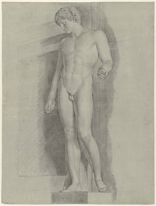 Study of the Statue Called the Albani Antinous by Jean Grandjean