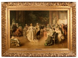 The Minuet by Jean Guillaume (1858 1931) Rosier