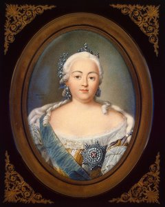 Portrait of Empress Elisabeth Petrovna
