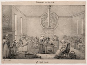 Scenes of Paris: The Foundling Hospital by Jean Henri Marlet
