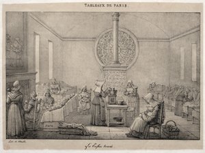 Scenes of Paris: The Foundling Hospital by Jean Henri Marlet