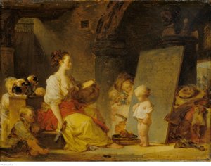 Say Please, c. 1780 by Jean Honore Fragonard