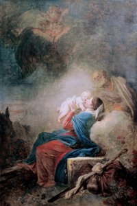 The Rest of the Holy Family by Jean Honore Fragonard