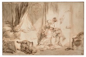 The Bolt by Jean Honore Fragonard