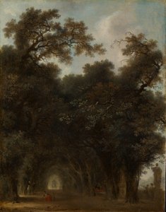 A Shaded Avenue by Jean Honore Fragonard