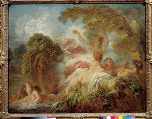 Bathers by Jean Honore Fragonard