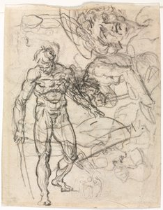 Figure Studies, verso, c. 1761