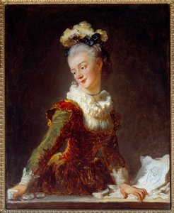 Portrait of Marie Madeleine Guimard by Jean Honore Fragonard