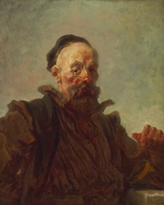 Portrait of a Man in Spanish Costume by Jean Honore Fragonard