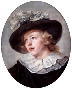 Portrait of a Young Man by Jean Honore Fragonard