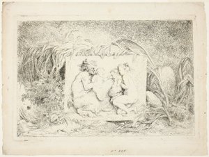 Satyrs Dancing, from Bacchanales, or Satyrs