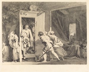 The Armoire by Jean Honore Fragonard