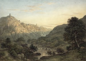 The Cascatelle and Villa of Maecenas near Tivoli